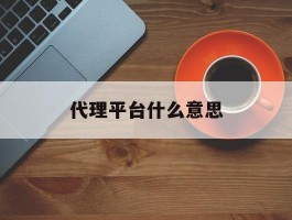 代理平台什么意思