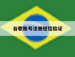 谷歌账号注册短信验证