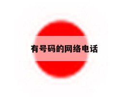 有号码的网络电话