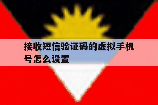 接收短信验证码的虚拟手机号怎么设置 接收短信验证码的虚拟手机号怎么设置