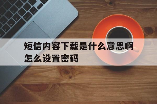 短信内容下载是什么意思啊怎么设置密码 短信内容下载是什么意思啊怎么设置密码