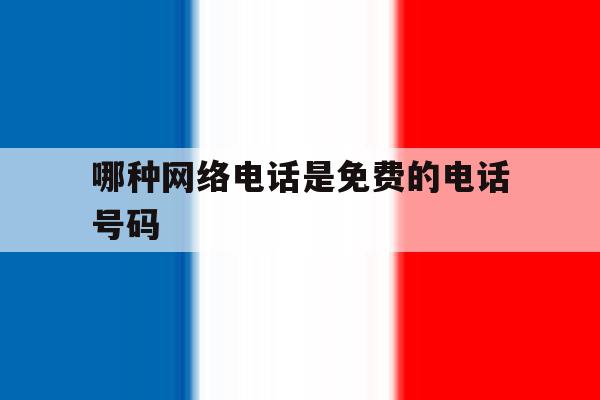 哪种网络电话是免费的电话号码 哪种网络电话是免费的电话号码